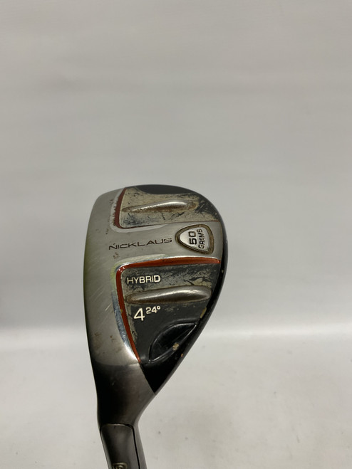 Vist Large View of Product Image Which is Used Nicklaus HYBRID Mens Hybrid Club LH 4 Hybrid