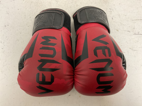 Vist Large View of Product Image Which is Used Venum Boxing Gloves Cardinal And Black Senior