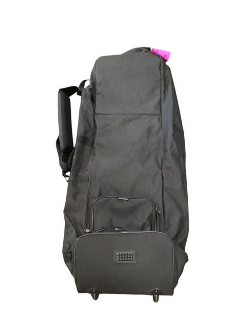 Vist Large View of Product Image Which is Used BLACK SOFTCASE WHEELED TRAVEL BAG Travel Bag Black