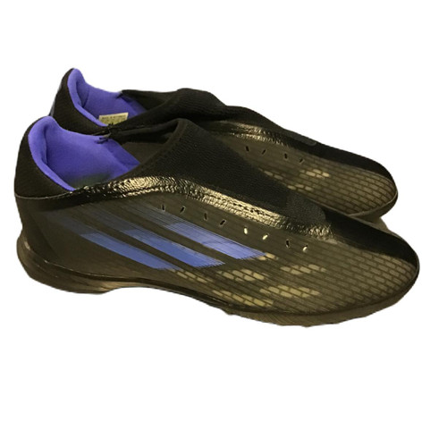 Vist Large View of Product Image Which is Used Adidas Men's X Speedflow.3 Soccer Turf Shoes Black Sz.9