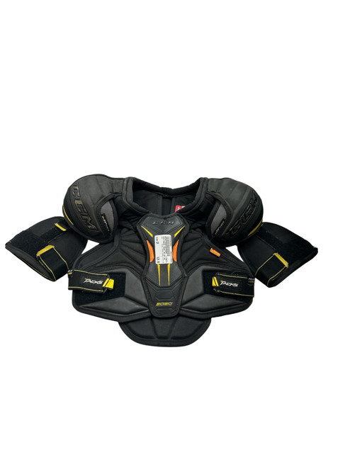 Vist Large View of Product Image Which is Used CCM TACKS 9080 JR SP SM Junior Shoulder Pads SM
