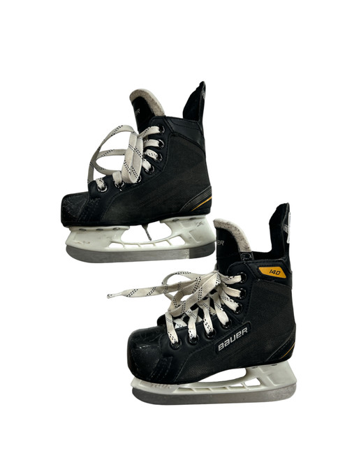 Vist Large View of Product Image Which is Used Bauer SUPREME 140 SKATES Y9 Youth Hockey Skate Youth 09.0