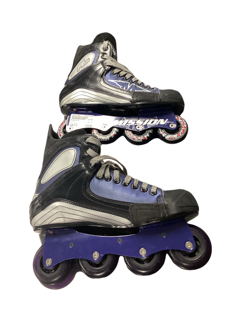 Vist Large View of Product Image Which is Used Mission RL Senior Rec Fitness Skates Black Senior 11