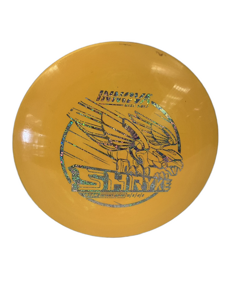 Vist Large View of Product Image Which is Used Innova SHRYKE Disc Golf Driver Orange