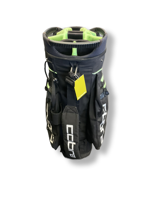 Vist Large View of Product Image Which is Used Cobra PASS THROUGH 14-WAY CART BAG Mens Cart Bag Black