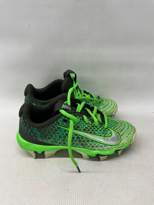 Vist Large View of Product Image Which is Used Nike CEEDEE LAMB X VAPOR SHARK BG Jr FB Cleats Green Junior 02