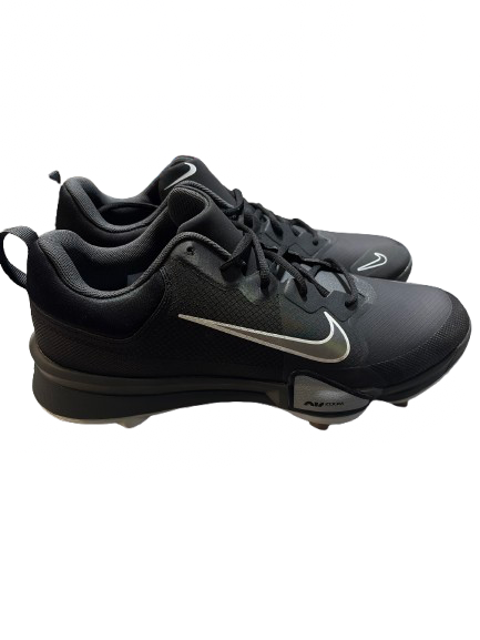 Vist Large View of Product Image Which is Used Nike ZOOM TROUT 9 PRO METAL SZ 13 BB/SB Cleats Black Senior 13
