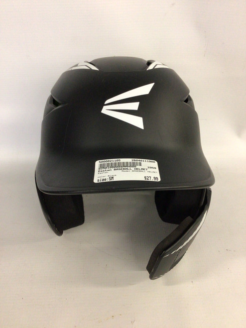 Vist Large View of Product Image Which is Used Easton BASEBALL HELMET Batting Helmet No Mask Black SM