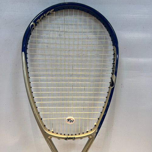 Vist Large View of Product Image Which is Used Asics TW Adult Tennis Racquet Royal Blue 4 1/2"