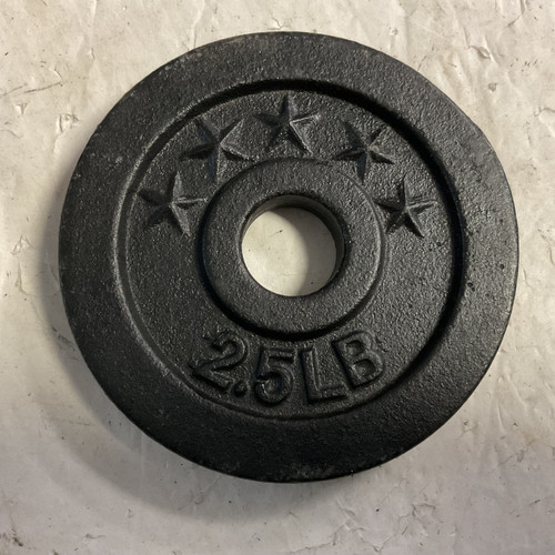 Vist Large View of Product Image Which is Used Standard Plate Black 2.5 lb