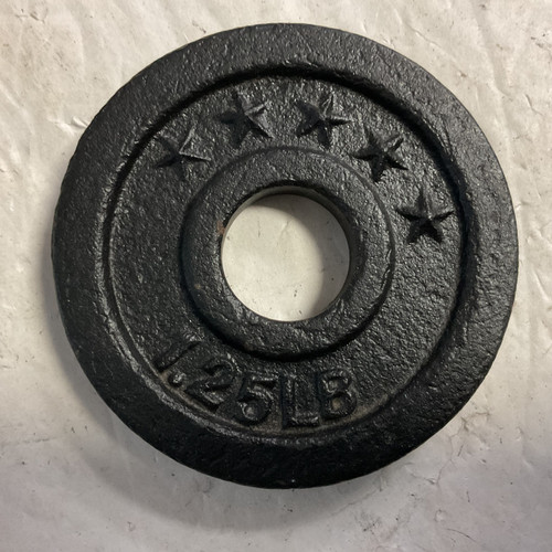 Vist Large View of Product Image Which is Used Standard Plate Black 1.25 lb