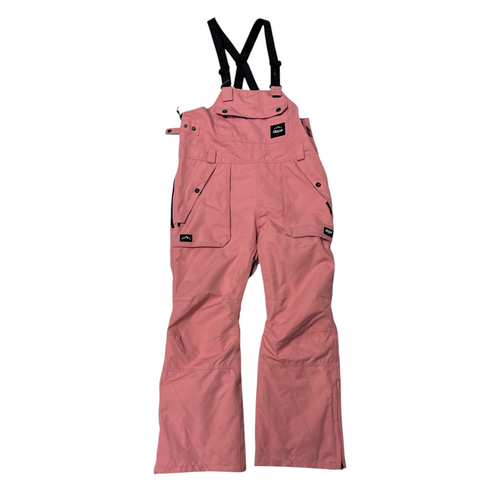 Vist Large View of Product Image Which is Used Snow Bibs Womens Pink XL
