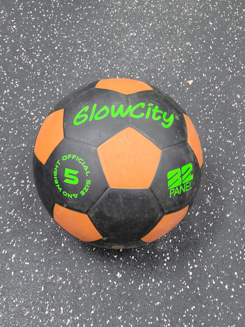 Vist Large View of Product Image Which is Used GLOWCITY All Size Soccer Ball Black 5