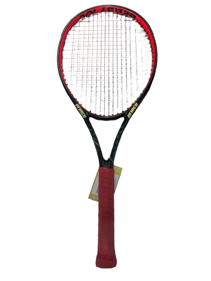 Vist Large View of Product Image Which is Used Prince BEAST 100 Adult Tennis Racquet Black 4 1/4"