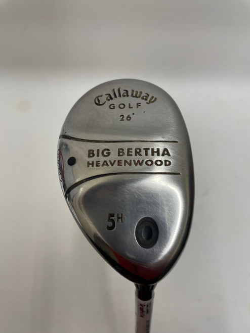 Vist Large View of Product Image Which is Used Callaway BIG BERTHA HEAVENWOOD Womens Hybrid Club RH 5 Hybrid