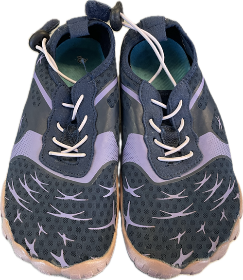 Vist Large View of Product Image Which is Used Water Shoes Y Navy Blue Junior 02