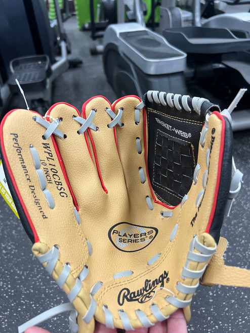 Vist Large View of Product Image Which is Used Rawlings WPL10CBSG BB/SB Glove LH Throw None 10"