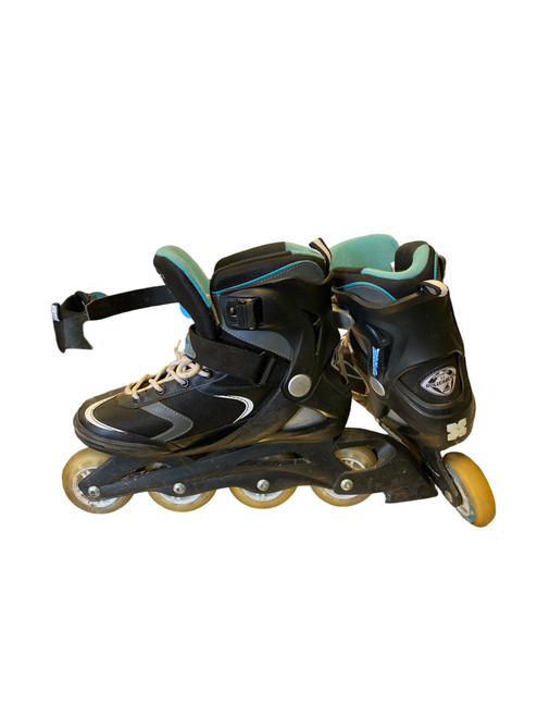 Vist Large View of Product Image Which is Used Bladerunner ADJUSTABLE 11-1 Junior Rec Fitness Skates Black Junior 06