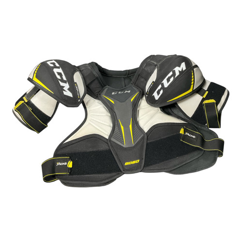 Vist Large View of Product Image Which is Used CCM TACKS 9060 Senior Shoulder Pads LG
