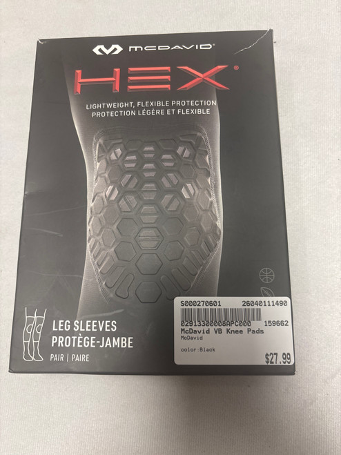 Vist Large View of Product Image Which is Used McDavid VB Knee Pads Black