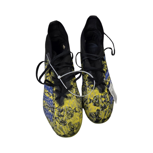 Vist Large View of Product Image Which is Used Adidas X-MEN PREDATOR SOCCER CLEATS SZ7.5 Soccer Cleats Yellow Senior 7.5