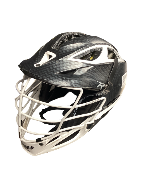 Vist Large View of Product Image Which is Used Cascade R Lacrosse Helmet White One Size