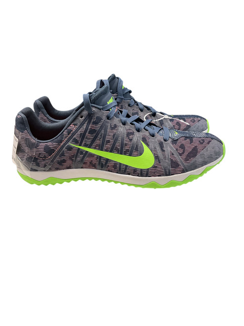 Vist Large View of Product Image Which is Used Nike RIVAL XC SZ 9 Track & Field Cleats Adult Navy Blue Senior 9