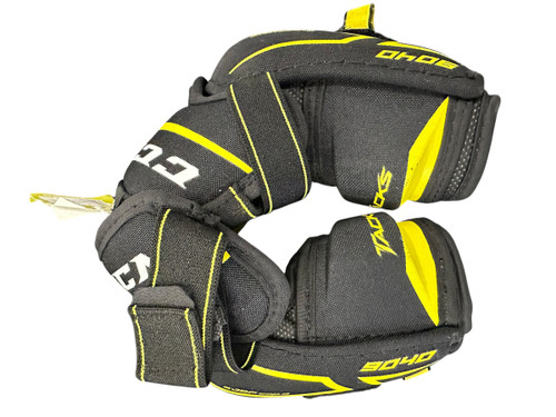 Vist Large View of Product Image Which is Used CCM TACKS Junior Elbow Pads SM