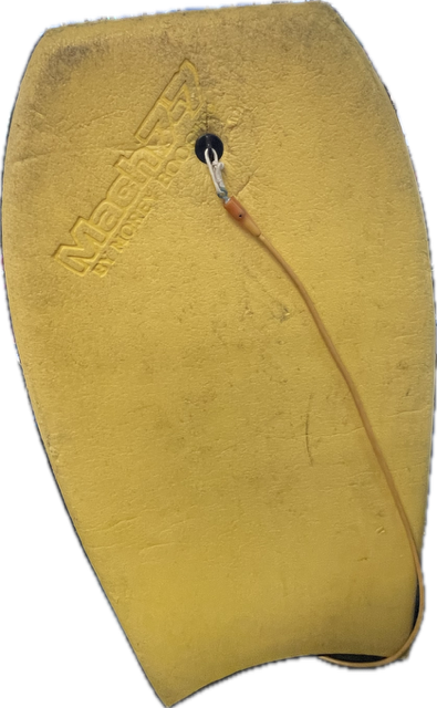 Vist Large View of Product Image Which is Used Morey Boogie MACH 7X Body Board Yellow 43"