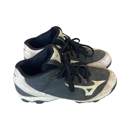 Vist Large View of Product Image Which is Used Mizuno BB/SB CLEATS BB/SB Cleats Black Junior 05.5
