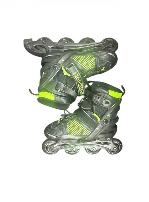 Vist Large View of Product Image Which is Used Mongoose JR SKATES Junior Rec Fitness Skates Black Adjustable
