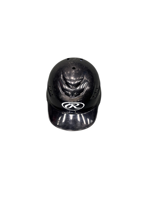 Vist Large View of Product Image Which is Used Rawlings COOLFLO Batting Helmet No Mask Black One Size