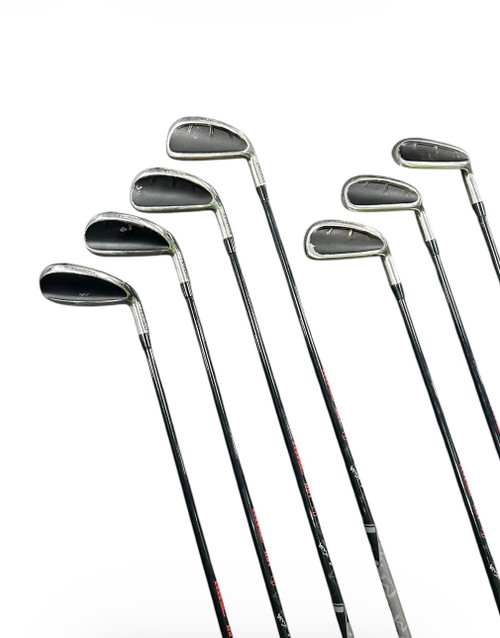 Vist Large View of Product Image Which is Used Cleveland LAUNCHER HB TURBO Mens Iron Set RH 4I-PW