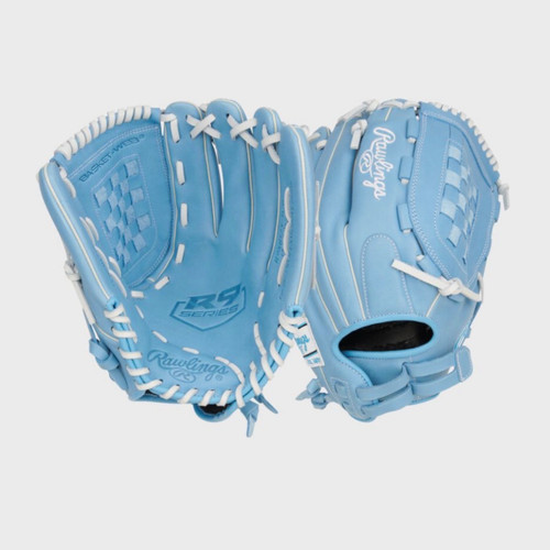 Vist Large View of Product Image Which is New 12.5" RAWLINGS RIGHT HAND THROW R9 SERIES FASTPITCH GLOVE
