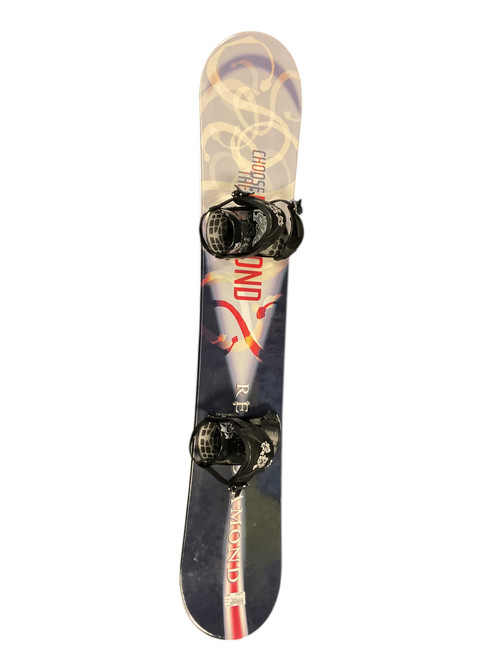 Vist Large View of Product Image Which is Used DIAMOND SNOWBOARD Mens Board/Bindings Black 158 cm