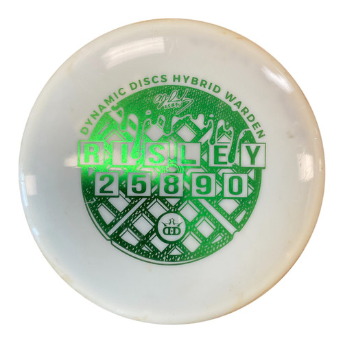 Vist Large View of Product Image Which is Used Dynamic Discs FUZION WARDEN Disc Golf Putter White 174g