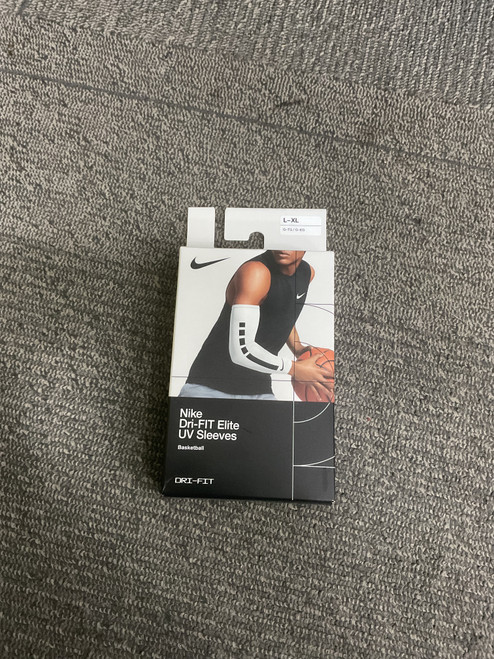 Vist Large View of Product Image Which is Used Nike DRI0FIT ELITE SLEEVES Football Accessory L/XL