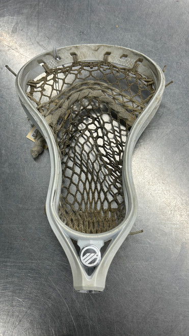 Vist Large View of Product Image Which is Used Maverik TACTIK Mens Lacrosse Head White