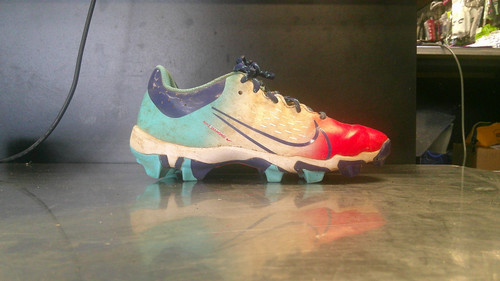 Vist Large View of Product Image Which is Used Nike CLEAT BB/SB Cleats Red Junior 04