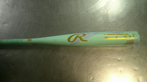 Vist Large View of Product Image Which is Used Rawlings ICON THE CHOSEN ONE BB/SB USA 2 5/8 Bat 31"