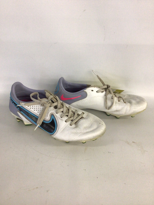 Vist Large View of Product Image Which is Used Nike Soccer Cleats White Senior 6.5