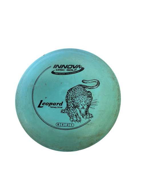 Vist Large View of Product Image Which is Used Innova LEOPARD Disc Golf Mid Range Teal