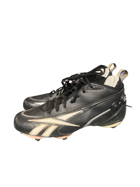 Vist Large View of Product Image Which is Used Reebok Adult FB Cleats Black Senior 12
