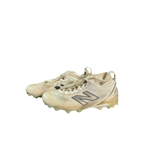 Vist Large View of Product Image Which is Used New Balance LAX Cleats Boys White Junior 06.5