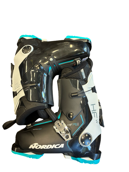 Vist Large View of Product Image Which is Used Nordica HF75WR Womens DH Ski Boot Black 240 MP - J06 - W07
