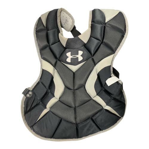 Vist Large View of Product Image Which is Used Under Armour UACP2-SRP Catchers Chest Protector Black Adult