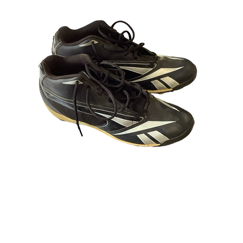 Vist Large View of Product Image Which is Used Reebok Adult FB Cleats Black Senior 11
