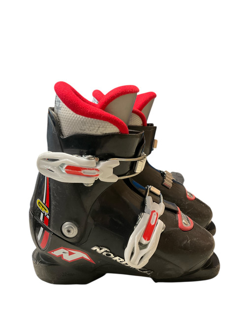Vist Large View of Product Image Which is Used Nordica GPT2 Boys DH Ski Boot None 185 MP - Y12