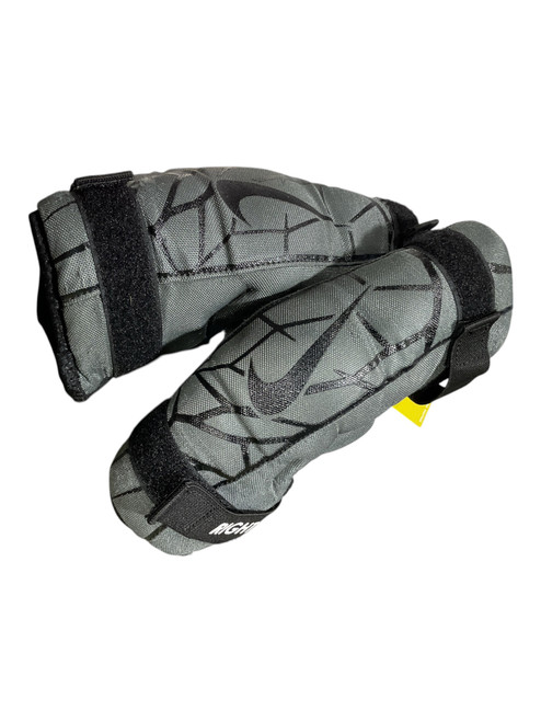 Vist Large View of Product Image Which is Used Nike VAPOR LT Lacrosse Arm Pads/Guards Grey MD