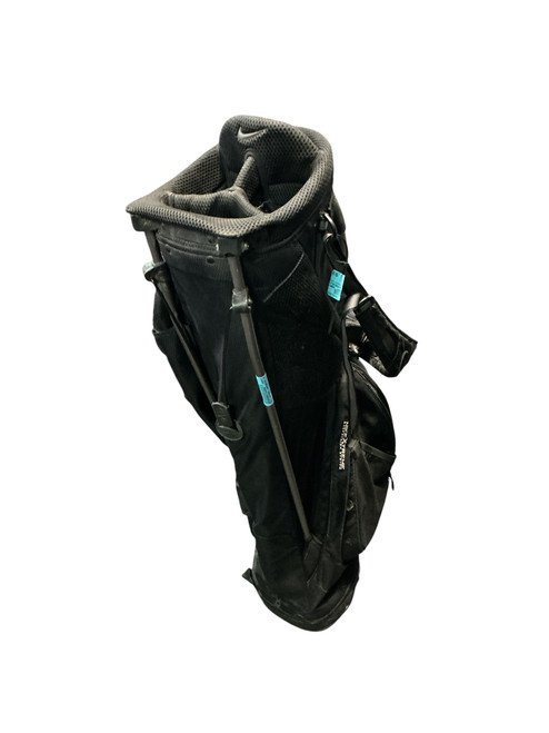 Vist Large View of Product Image Which is Used Nike EXTREME SUSPENSION SYSTEM Mens Stand Bag Black